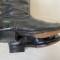NSDAP Paire de bottes cuir noir 