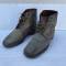 Paire de brodequins troupe cloutés Mdle 1917 cuir marron 