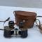 Paire de jumelles Mdle 1935 et etui cuir marron , sangle 