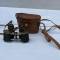 Paire de jumelles Mdle 1935 et etui cuir marron , sangle 