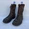 Paire de bottes de saut Mdle 1950/53 cuir noir 