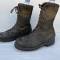 Paire de bottes de saut Mdle 1950/53 cuir noir 