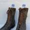 Paire de bottes de saut Mdle 1950/53 cuir noir 