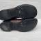 Paire de bottes de saut Parachutiste cuir marron  rougeatre 