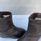 Paire de bottes de vol Mdle 1929 fourrées mouton cuir marron 