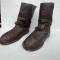 Paire de bottes de vol Mdle 1929 Navigant , calorifugées , cuir marron 
