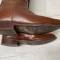 Paire de bottes officier cuir havane 