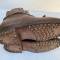 Paire de brodequins cloutés de montagne Mdle 1940 cuir marron 
