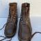 Paire de brodequins cloutés de montagne Mdle 1940 cuir marron 