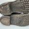 Paire de brodequins cloutés troupe Mdle 1917 cuir marron 