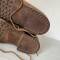 Paire de brodequins Mdle 1917 troupe cloutés cuir marron 