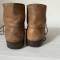 Paire de brodequins Mdle 1917 troupe cloutés cuir marron 