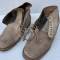 Paire de brodequins Troupe cloutés Mdle 1917 Cuir fauve 