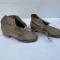 Paire de brodequins Troupe cloutés Mdle 1917 Cuir fauve 