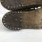 Paire de brodequins troupe cloutés Mdle 1917 cuir noir 
