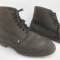 Paire de brodequins troupe cloutés Mdle 1917 cuir noir 
