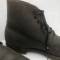 Paire de brodequins troupe cloutés Mdle 1917 cuir noir 