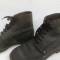 Paire de brodequins troupe cloutés Mdle 1917 cuir noir 