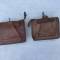 Paire de cartouchières Mdle 1916 et 05/14 cuir marron 