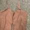Paire de cuissardes toile cachou