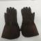 Paire de gants de vol Mdle 1929 cuir marron 