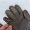 Paire de gants de vol navigant Mdle 1938 cuir marron 