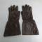 Paire de gants de vols Mdle 1938 cuir maron 