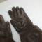 Paire de gants de vols Mdle 1938 cuir maron 