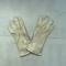 Paire de Gants Officier cuir blanc