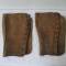 Paire de guètres troupe Mdle 1940 Cuir marron 