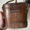 Paire de Jumelles officier et Etui cuir fauve