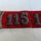 Paire de pattes de col troupe Mdle 1914 Artillerie Lourde 