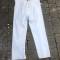 Pantalon droit matelot coton blanc 