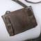 Pelle bèche individuelle Mdle 1909 et étui cuir marron 