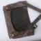 Pelle bèche individuelle Mdle 1909 et étui cuir marron 