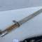 Police Baionnette Mdle 'court' dragonne et gousset cuir 