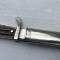 Police Baionnette troupe dragonne et gousset cuir marron 