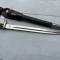 Police Baionnette troupe dragonne et gousset cuir marron 