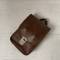 Porte Cartes Officier cuir marron