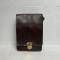 Porte Cartes Officier cuir marron foncé