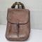 Porte cartes officier en cuir marron 