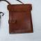 Porte cartes officier type liseuse cuir marron 