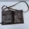 Porte cartes officier type Liseuse cuir marron 