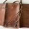 Porte Cartes/Boussole officier cuir fauve