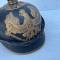 Prusse Casque à pointe troupe Mdle 1895 , cocardes et jugulaire 