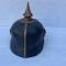 Prusse Casque à pointe troupe Mdle 1895 , cocardes et jugulaire 