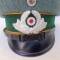 Reich Post Casquette sous officier Drap Feldgrau 