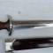 SA Dague Mdle 1933 et bélière cuir marron 