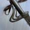 Sabre Mdle 1882 Officier infanterie et dragonne cuir marron 
