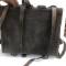 Sac à dos Mdle 1893 , bretelles , 5 courroies charges cuir noir retourné 
